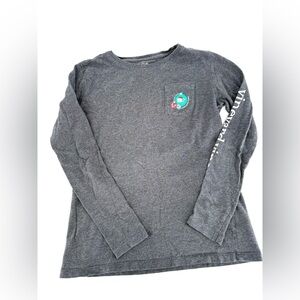 Vineyard Vines Charcoal Long Sleeve Tee for Kids